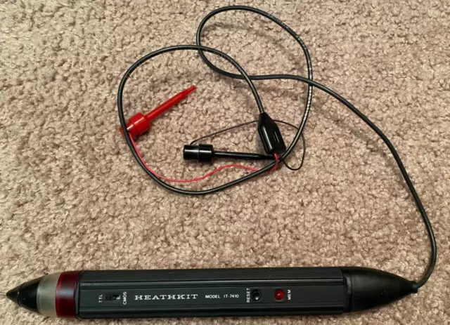Vintage HeathKit IT-7410 Logic Probe