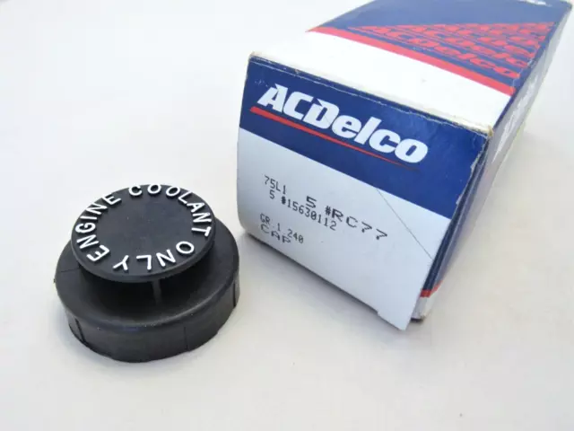 NOS 1982-88 Chevy Olds Buick 442 Regal GN SS Monte ELCO Overflow Cap GM 15630112