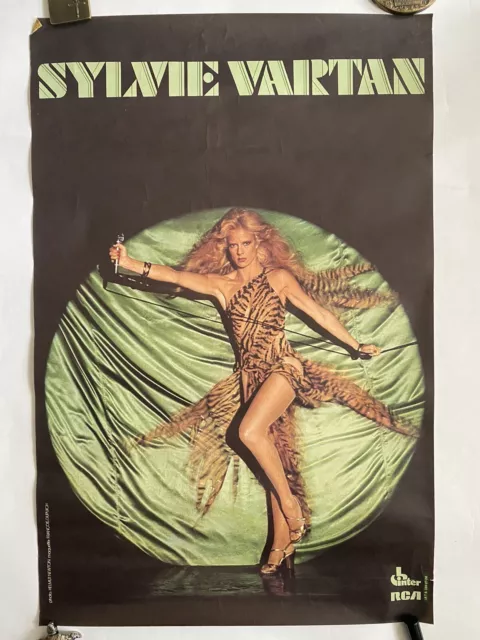 Affiche ancienne originale Sylvie Vartan