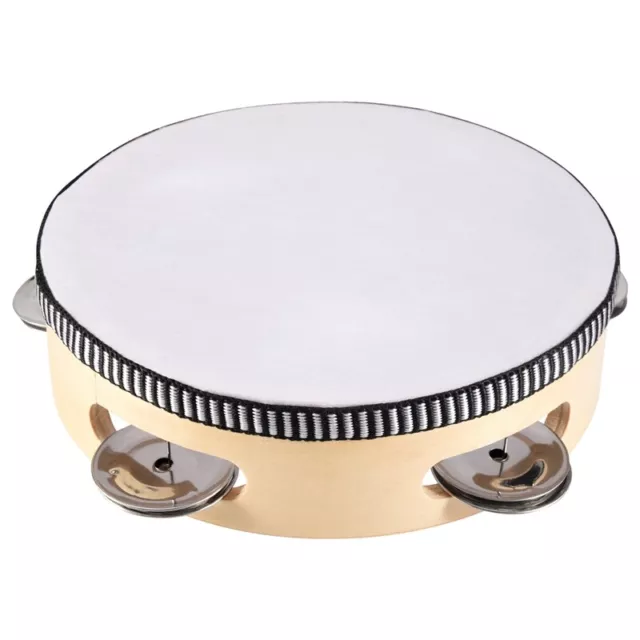 6 Inches Early Education Teaching Aids Hand Tambourine Children Percussion5455