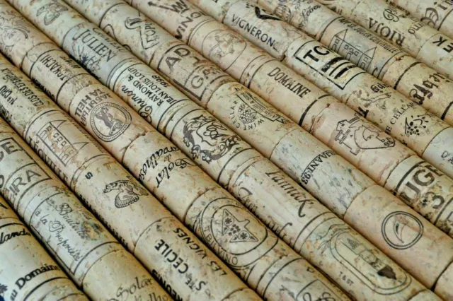 Halves of corks used for Crafts, Wall decor, Cork Boards, Message and Pin board