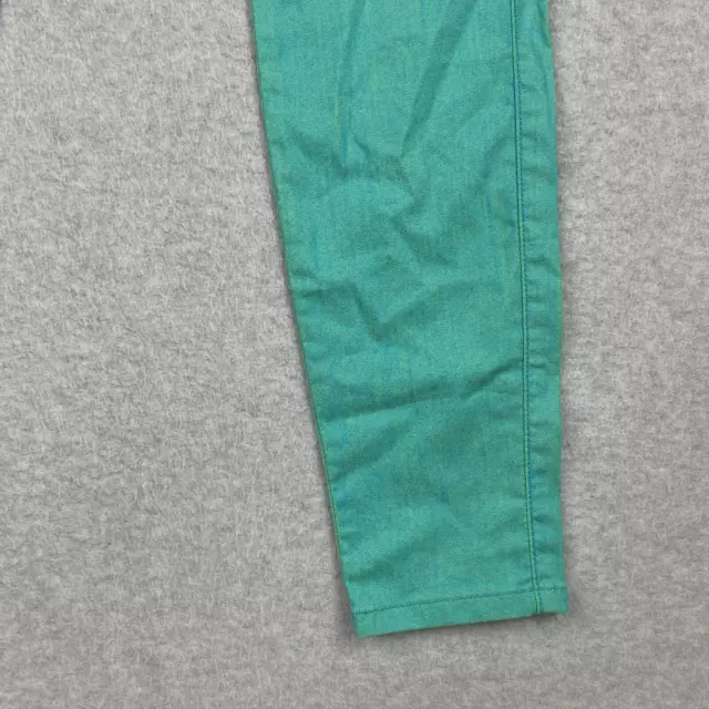 Guess Jeans Womens Size 26 Green Blue Power Skinny Low Rise Stretch Denim 3