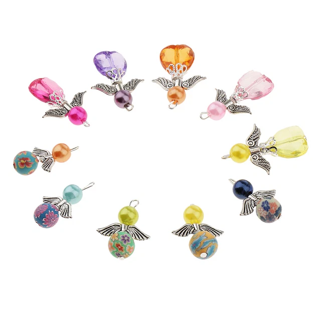 10 Fashion Charms Mixed Dancing Angel    Anhänger DIY Schmuck
