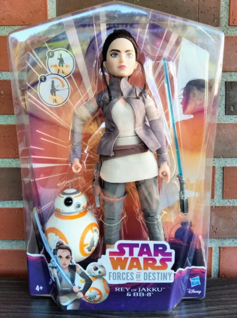 Hasbro Star Wars™ Forces of Destiny: Rey & BB-8 Figura 28 cm de Hasbro