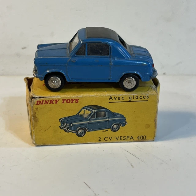 Dinky Toys F n° 24L VESPA 400 2 CV 1/43 jamais joué en boite