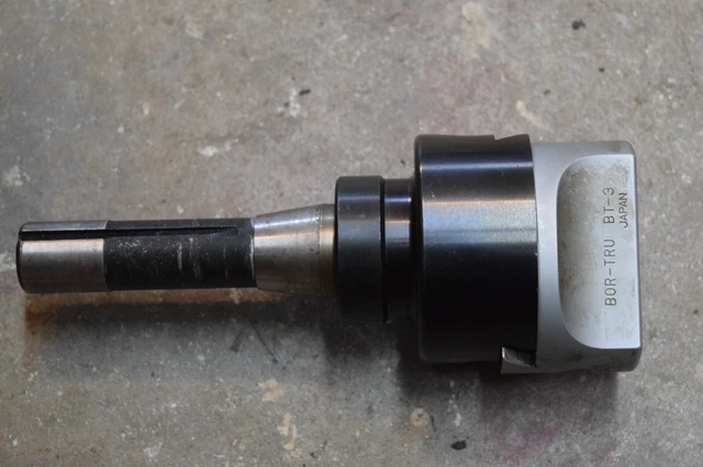 Bor-Tru BT-3 Boring Head with 1.00" Straight Shank Made in Japan MS