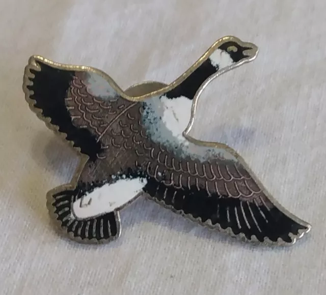 Vtg Pin Canada Goose Flying Hat Pin Lapel Pin Tie Pin Marco