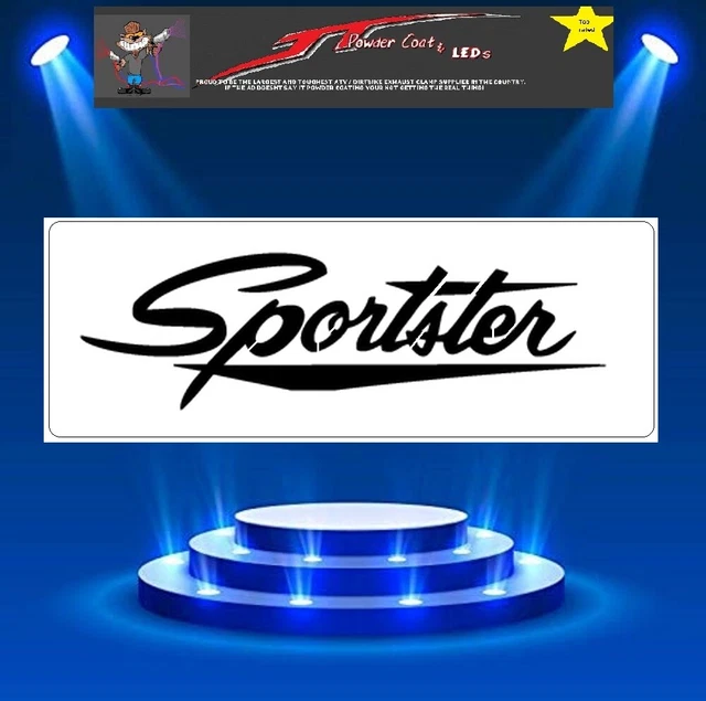 HARLEY DAVIDSON SPORTSTER gas tank Stencil Template Airbrush 103/4x31