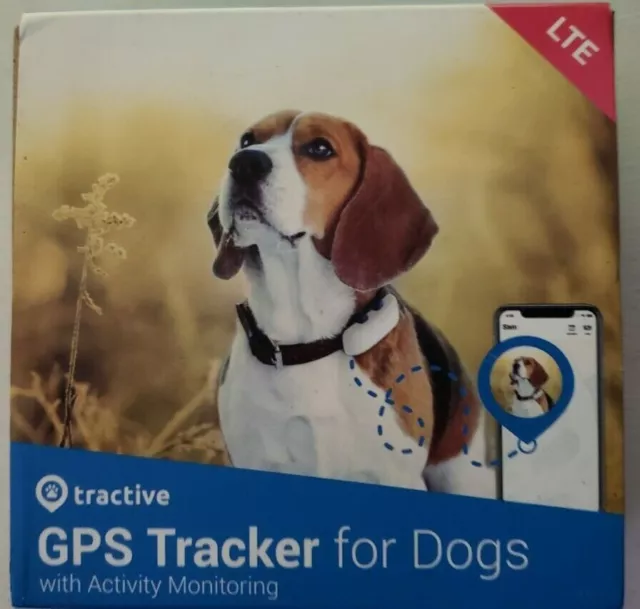 Tractive LTE GPS Dog Tracker - Location & Activity Tracker for Dogs