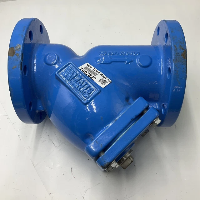 Watts A126 4" Flanged 125Wsp/200Wog Edge Wye Stainer