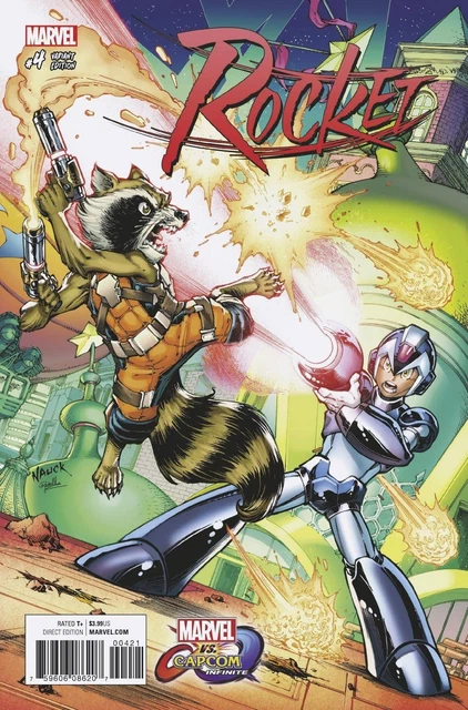 Rocket 4 Marvel Vs Capcom Variant Nm Raccoon Guardians Of Galaxy