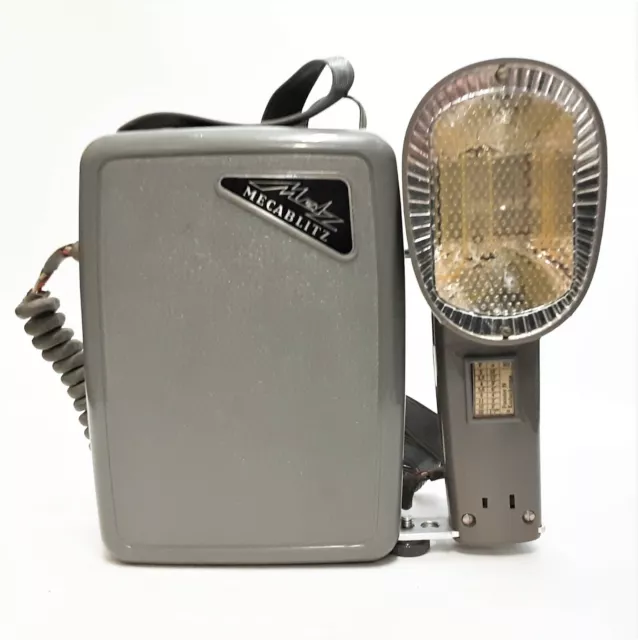Vintage Metz Mecablitz Movie Light for Parts or as a Prop Only