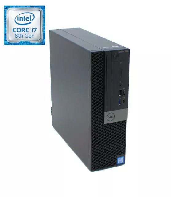 Dell Optiplex 7060 Intel Core I7 8Th Gen 3.2Ghz 16Gb 512Gb Ssd Wifi Win11