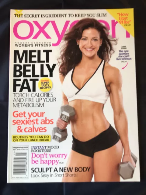 OXYGEN MAGAZINE JULY 2014 Womens Fitness Ashley Kaltwasser $9.99 - PicClick