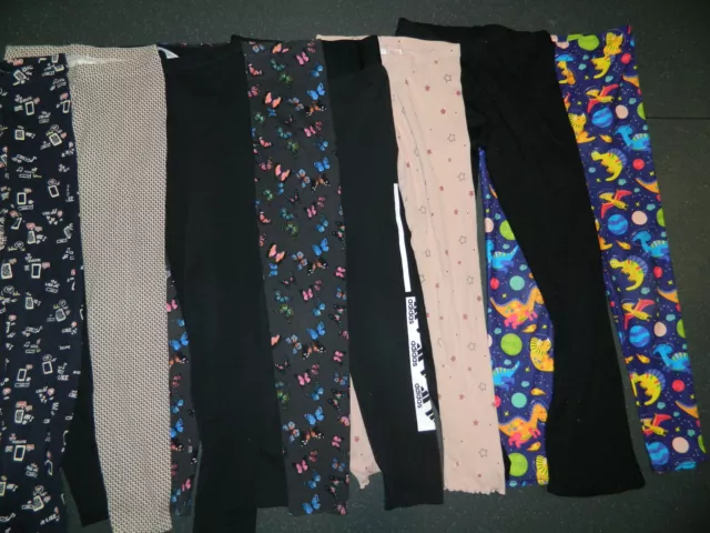 Girls Leggings Clothes Bundle age 11/12 Years Slim Fit Used Condition