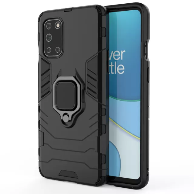 Shockproof Armor Hard Cover Ring Holder Stand Case For Oneplus/7/9 Pro/6T/8T 3