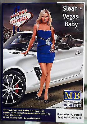 24020 Master Box Dangerous Curves Sloan Vegas Baby Figurenbausatz 1:24 neu 2017