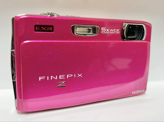 FUJIFILM FINEPIX Z900EXR Pink Digital Camera with Battery