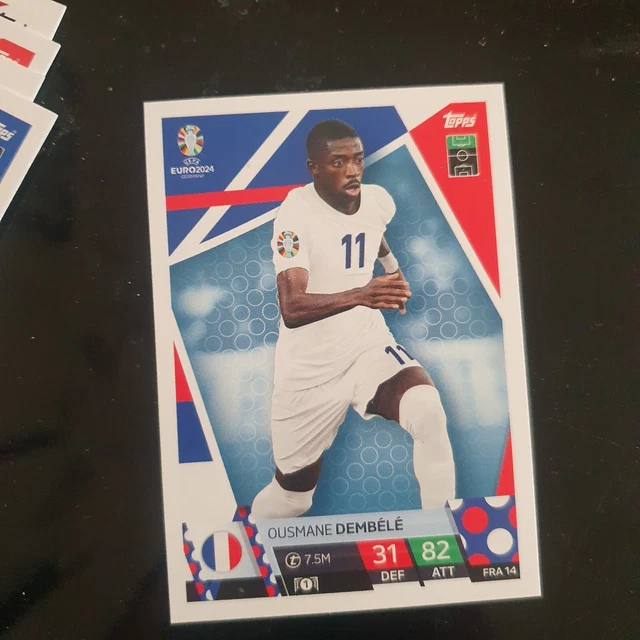 💥OUSMANE DEMBELE TOPPS Match Attax Euro 2024 France fra 14 £0.99