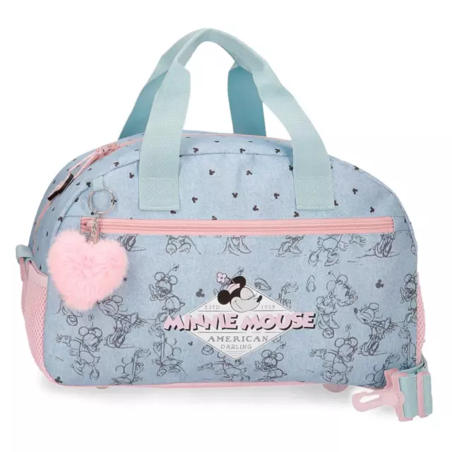 Borsa Borsone Minnie Mouse Disney Da Viaggio Palestra Cm. 40 - 2953221