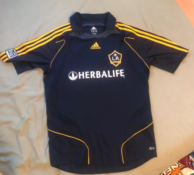 Maglia Calcio Football Soccer Los Angeles Galaxy Beckham Adidas M