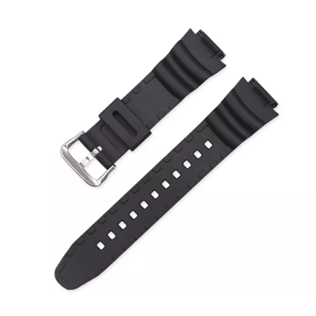 Rubber Watch Band 18mm Strap Wristband For CASIO AE-1000W/AQ-S810W/W-800H W-216H