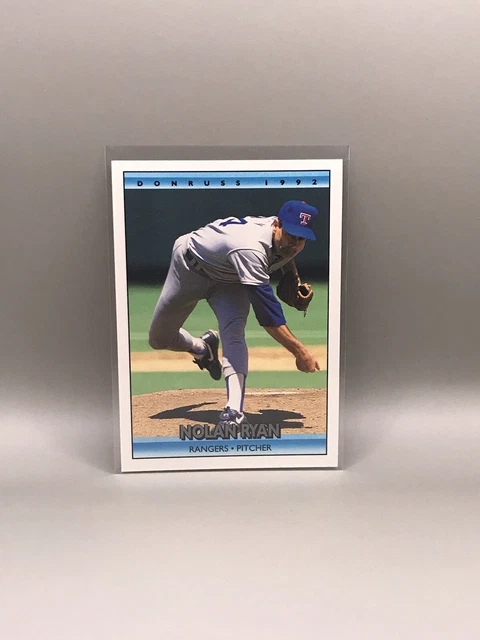 Nolan Ryan ~ 1992 Donruss  #707 ~ Texas Rangers. C/04