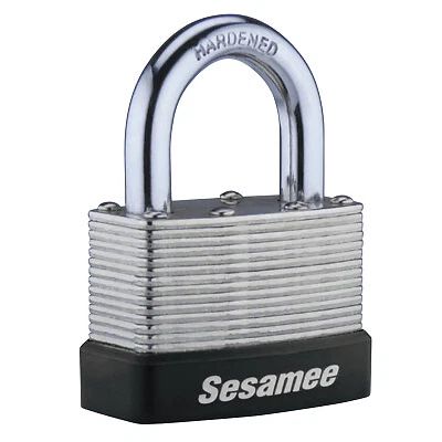 Sesamee  Keyless Padlocks, 5/16 in Diam., 1 in L X 1 in W, Brass CCL™ Ccl 436