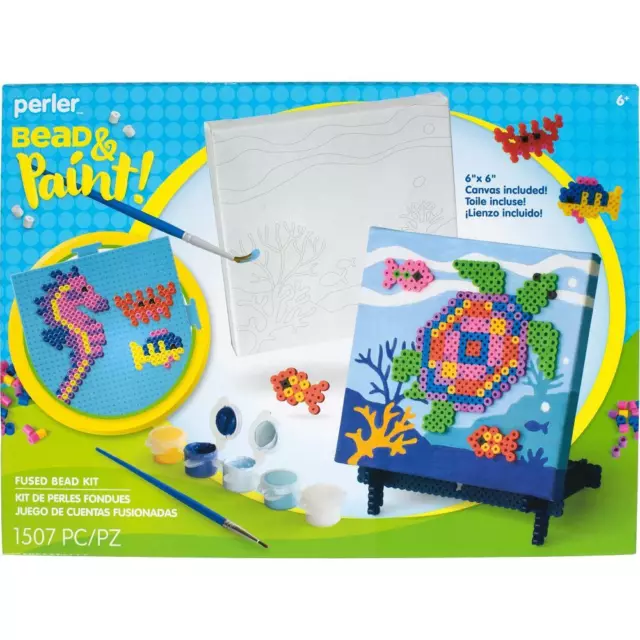 Under the Sea Perler Fused Bead and Paint Craft Kit