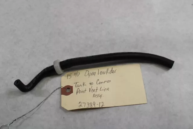 Tank To Common Point Vent Line 27389-12 2015 Harley Davidson Dyna Low Rider
