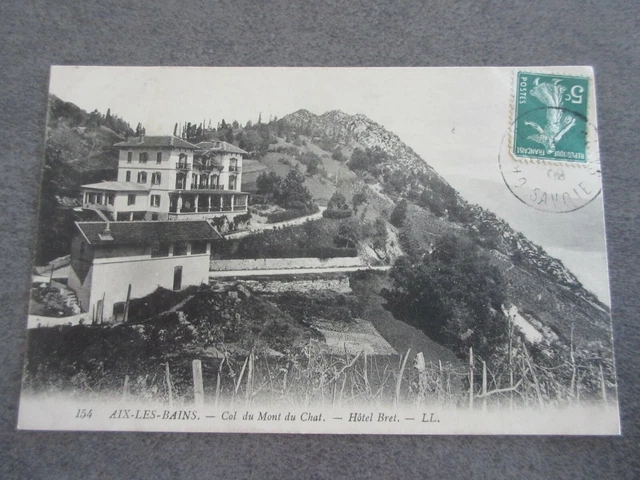 Affiche Ancienne Originale Allez Au Mont Revard Aix Les Bains SNCF Andre Demoyencourt