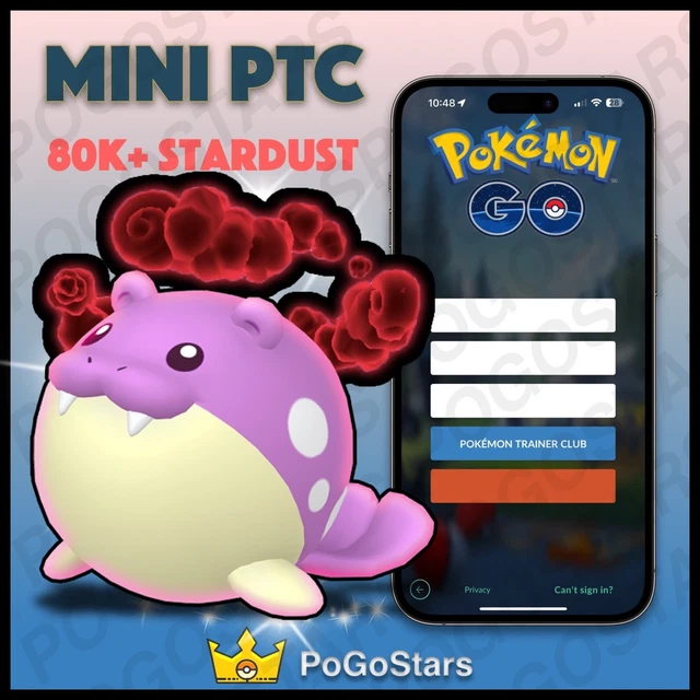 Shiny Spheal ✨ Pokémon Go - Mini PTC - Comme Neuf - Action Aventure