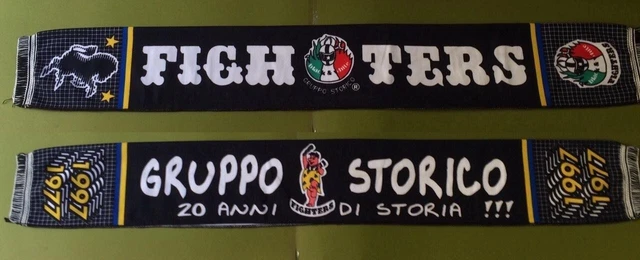 Sciarpa scarf calcio ULTRAS JUVENTUS FIGHTERS bufanda Schal écharpe