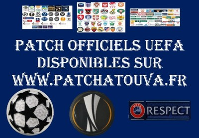 Europe Patchs Badges non officiel maillots foot Champion's League Respect 12-20 