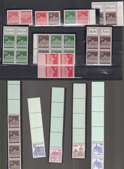  briefmarken - brd + berlin postfrisch** - top