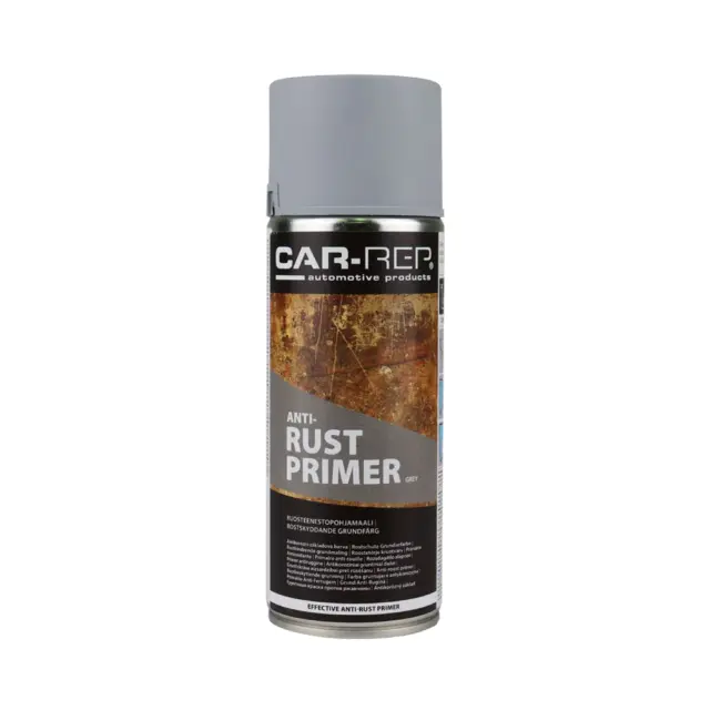 Automotive Anti Corrosion Rust Primer Spray Wet On Wet Alkyd Based 400ml Grey