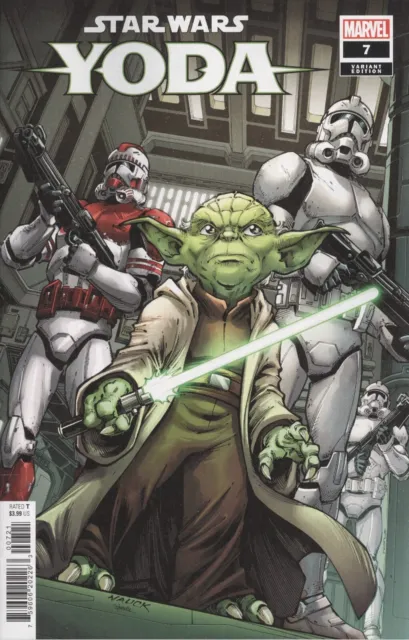 Star Wars: Yoda #7 Todd Nauck Variant Vf/Nm Marvel Hohc 2023