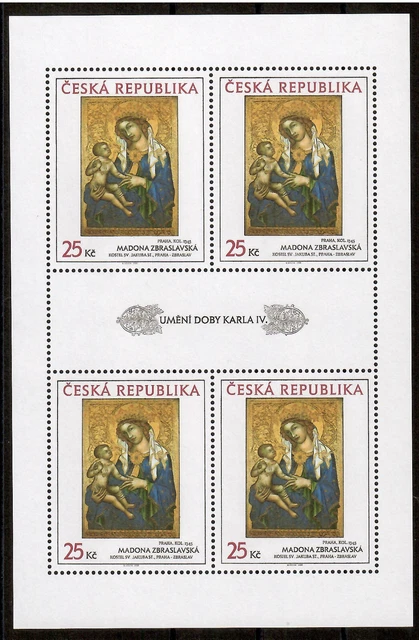 Tschechische Republik 2006 - Mi. 461 "Kunst  Karls IV" im Kleinbogen postfrisch