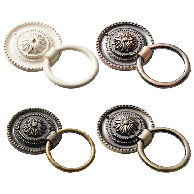 2 Maniglie Per Cassetti Con Strass - Lega Alluminio, Design A Ponte, 64/96/128mm