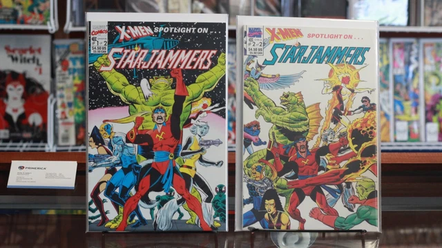 X-men Spotlight On Starjammers 1-2 Complete Set! SHIPS FREE! HI GRADE!