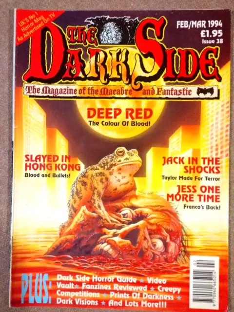The Dark Side Magazine #38 Jess Franco Horror Vampire's 1994