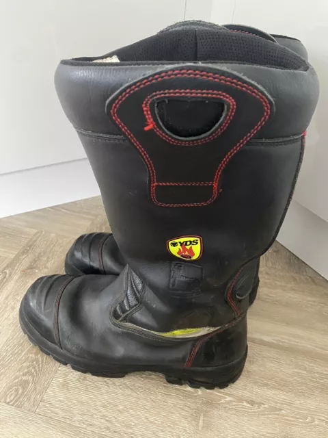 YDS FIREFIGHTER Boots Size 7 40.00 PicClick UK