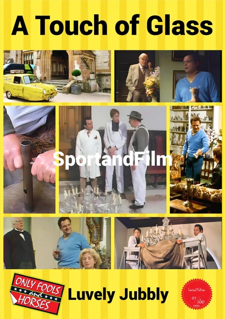 ONLY FOOLS AND Horses A Touch of Glass Ltd Edition Poster Iconic Scene