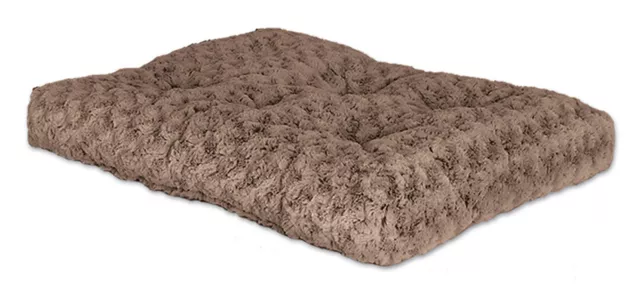 QUIET TIME DELUXE OMBRE SWIRL TAUPE 36in PET BED