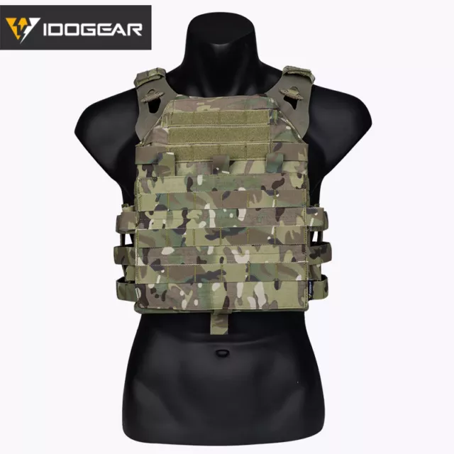 IDOGEAR Tactical Vest JPC 2.0 Jumper Plate Carrier MOLLE Airsoft Gear Hunting