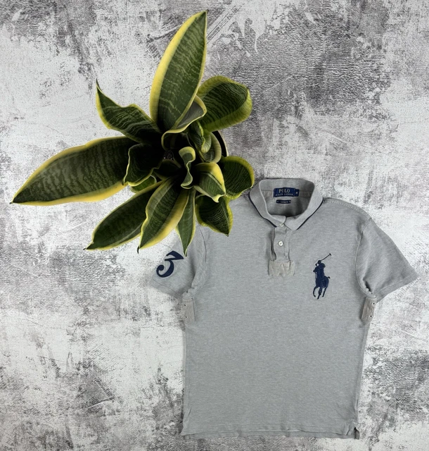 VINTAGE 90S POLO Ralph Lauren Big Pony Logo PRL Basic Retro Polo T ...