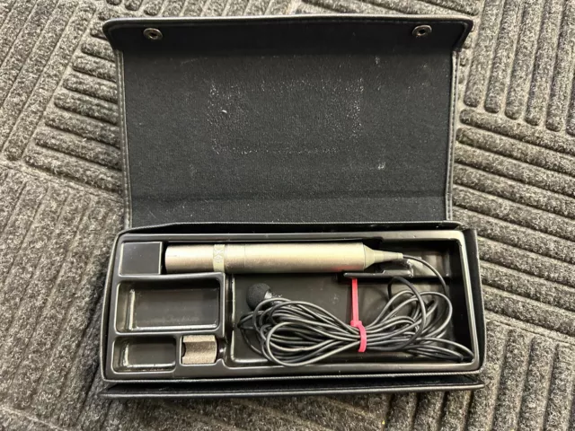 Sony ECM-44B Electret Condenser Microphone W/case UNTESTED