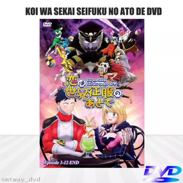 Koi wa Sekai Seifuku no Ato de (VOL1 - 12) ~ All Region ~ Brand New & Seal  ~ DVD