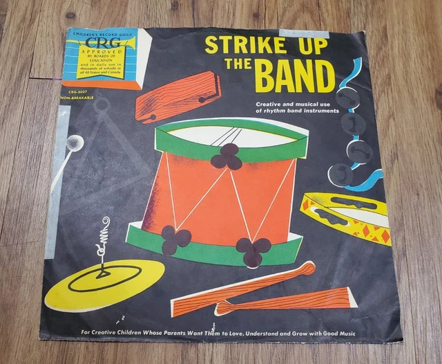 VTG Arthur Malvin and the G. Lowell Singers: Strike Up The Band 10" 78rpm V/V
