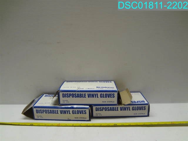 QTY=300: Disposable Gloves Powder-Free M Food Cleaning Multifunctional